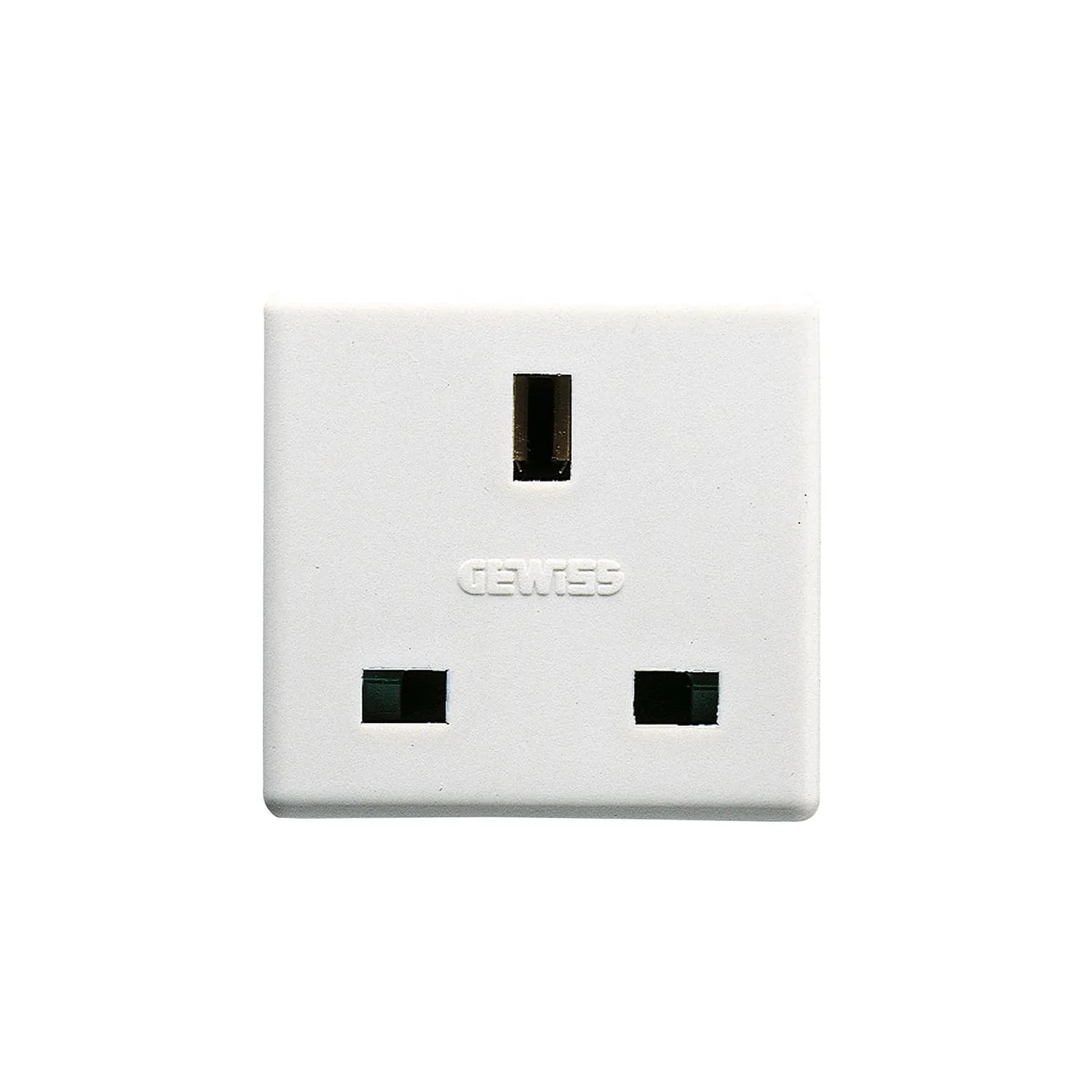 13A 2P+E İngiliz Tip Soket Outlet SY/Beyaz