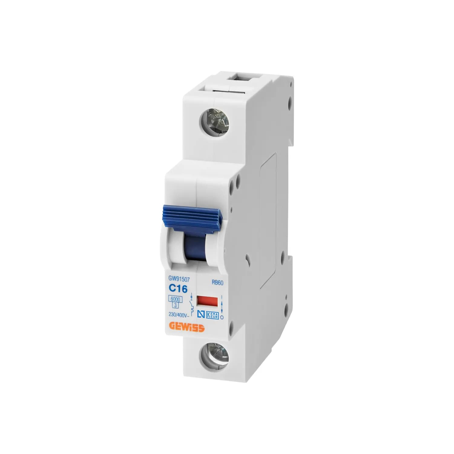 RB60 MCB 1P C25 6KA 1M Miniature Circuit Breaker