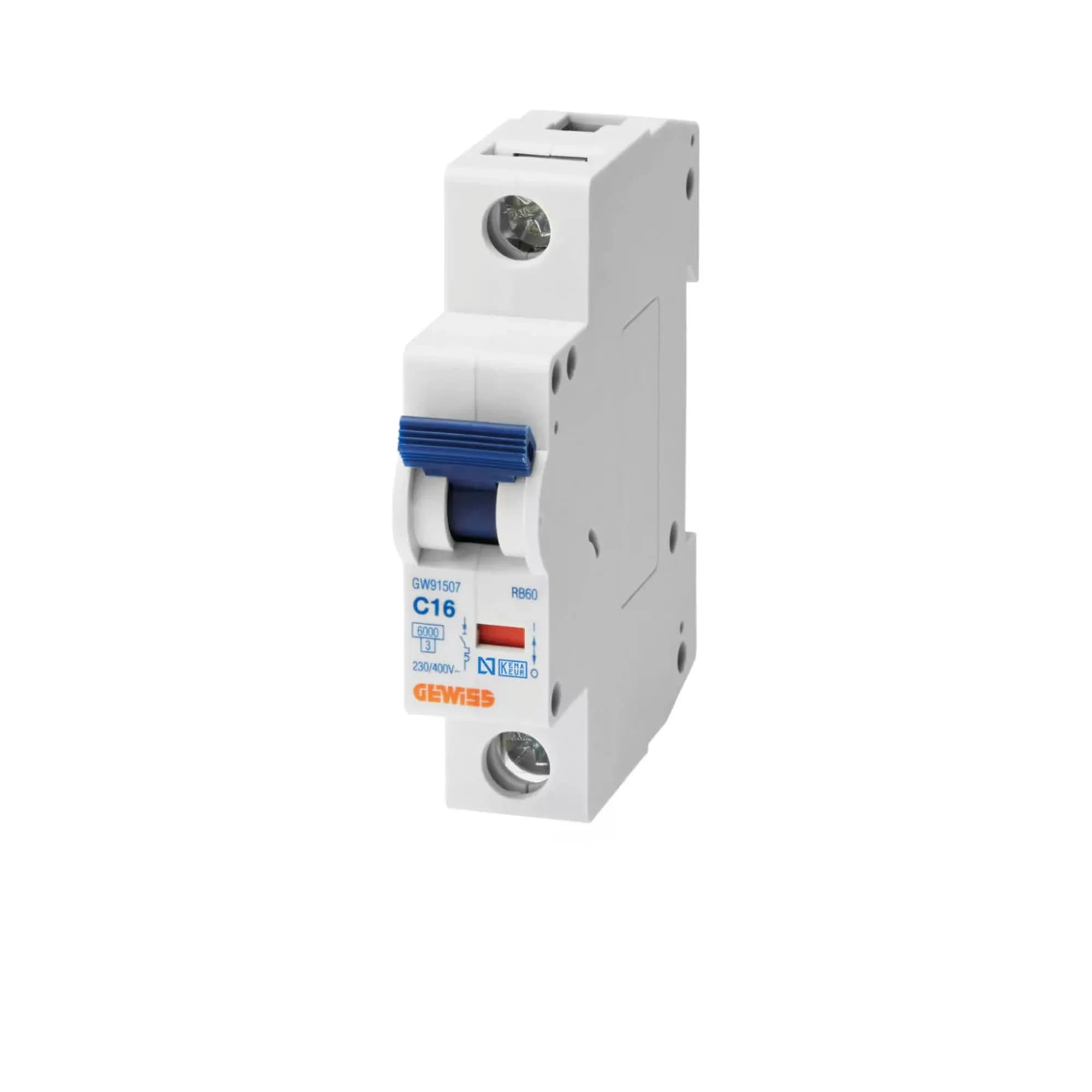 RB60 MCB 1P C50 6KA 1M Miniature Circuit Breaker