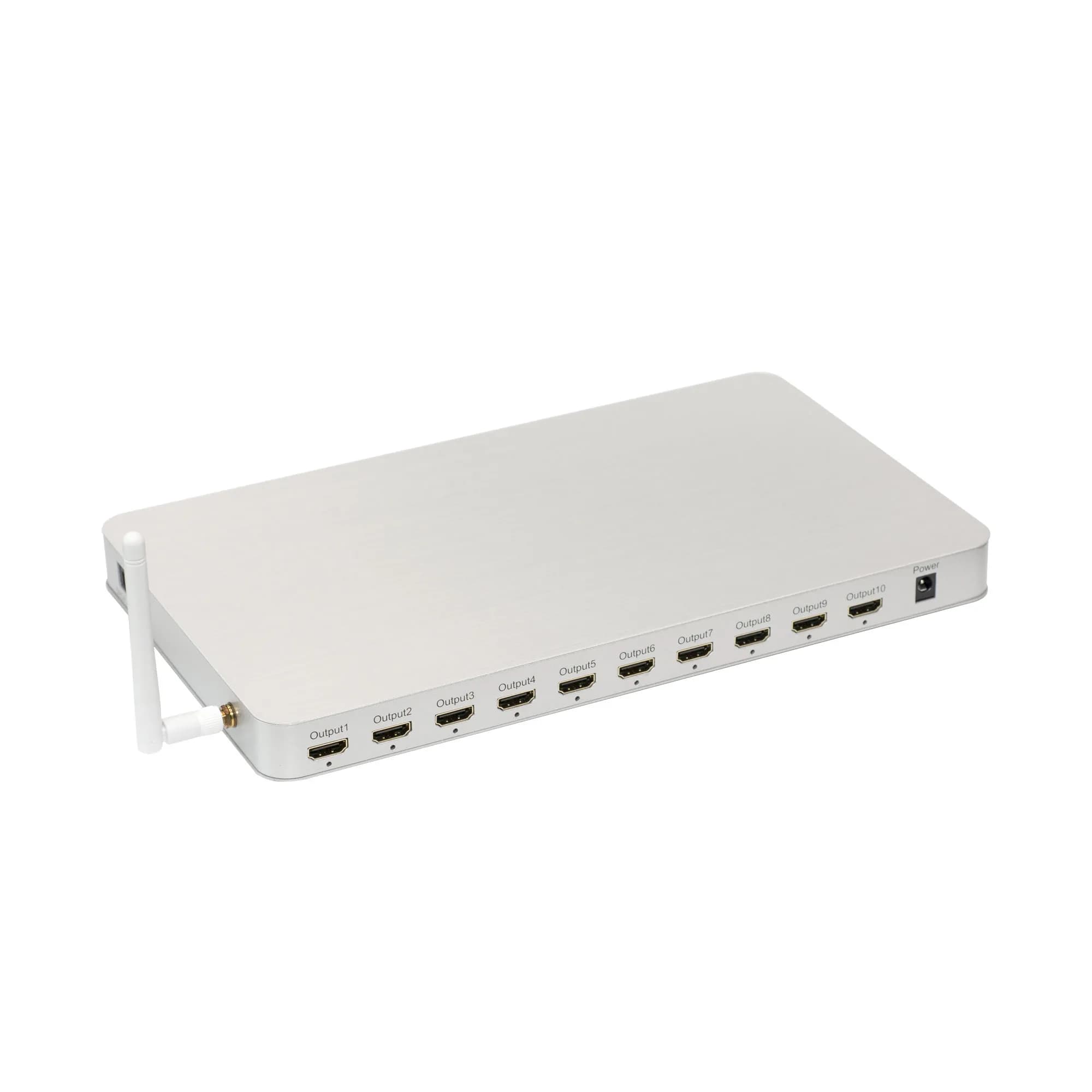 1x10 HDMI Splitter with Streaming Media Player with 500GB HDD 2