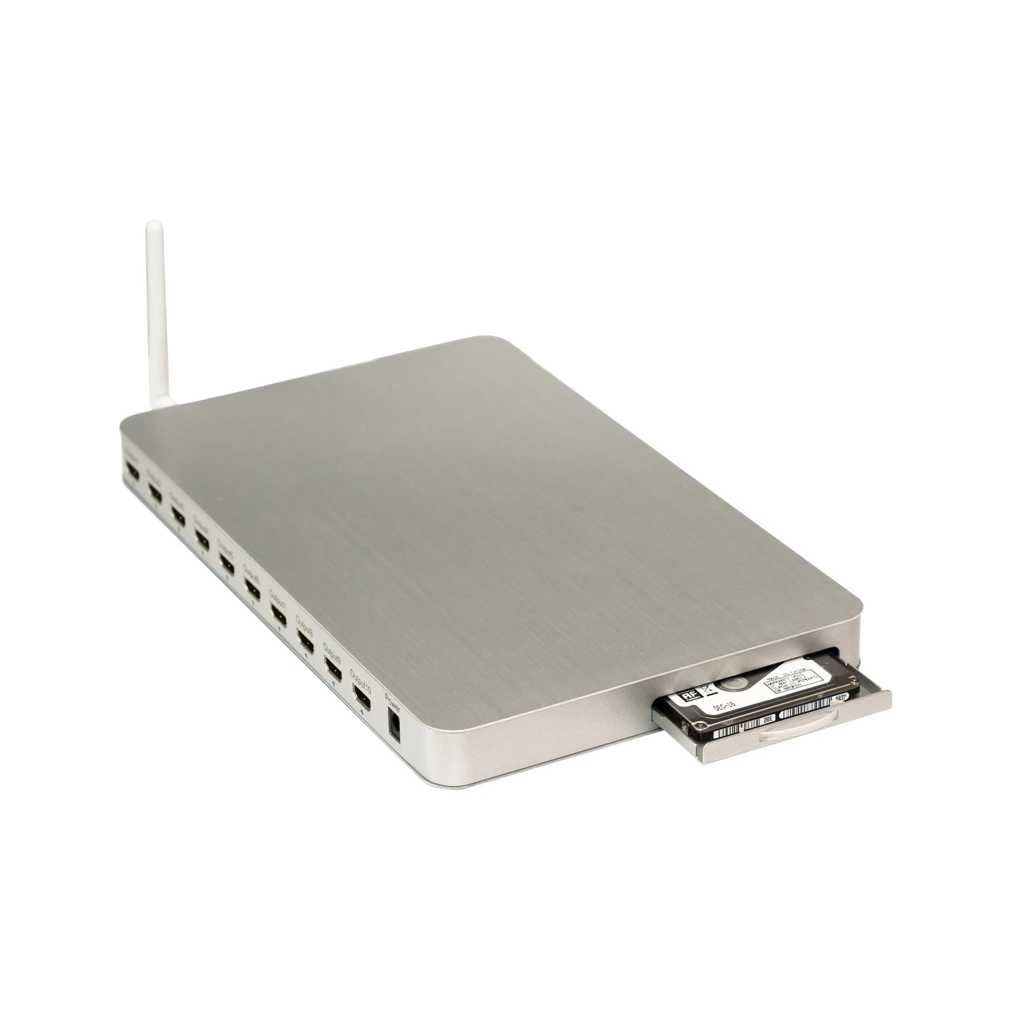 1x10 HDMI Splitter with Streaming Media Player with 500GB HDD 5