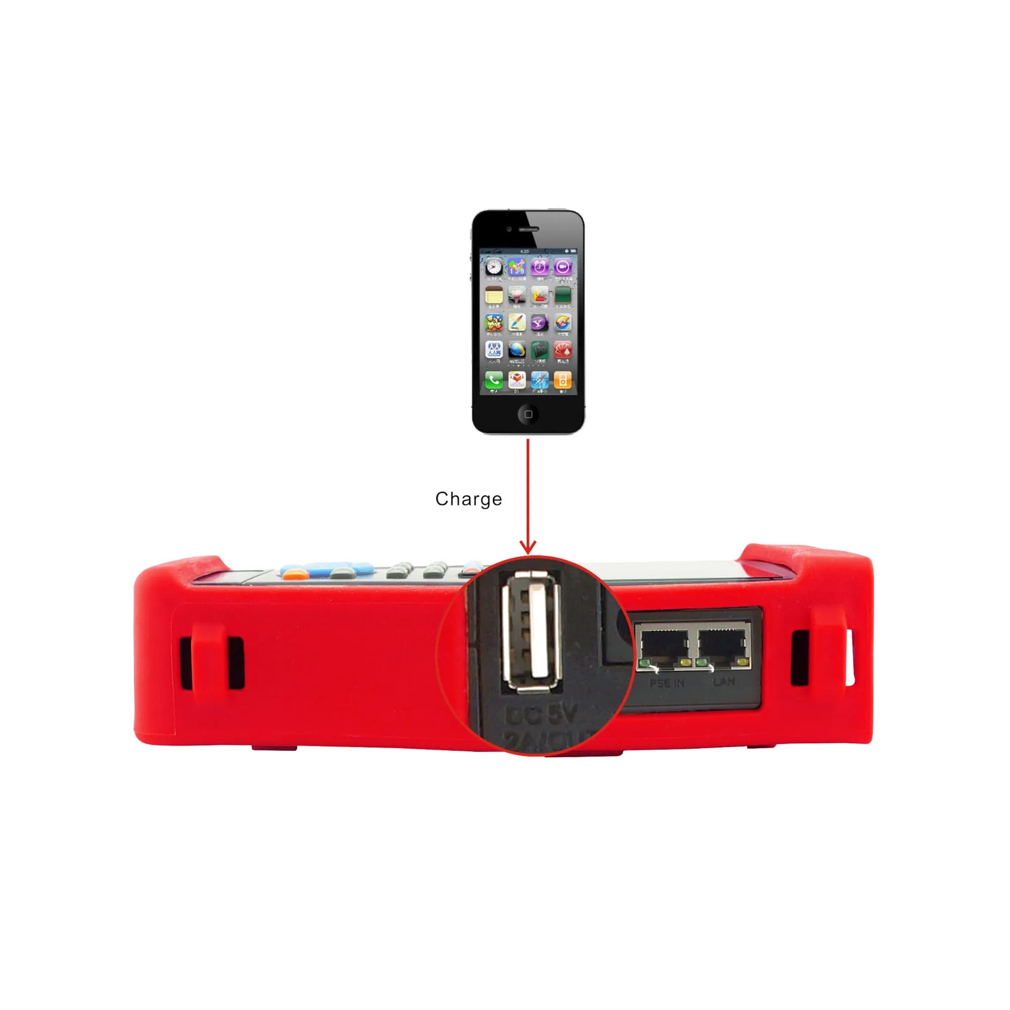 IPC Tester Pro 4.3\" IPS Screen Multifunctional CCTV Tester 4