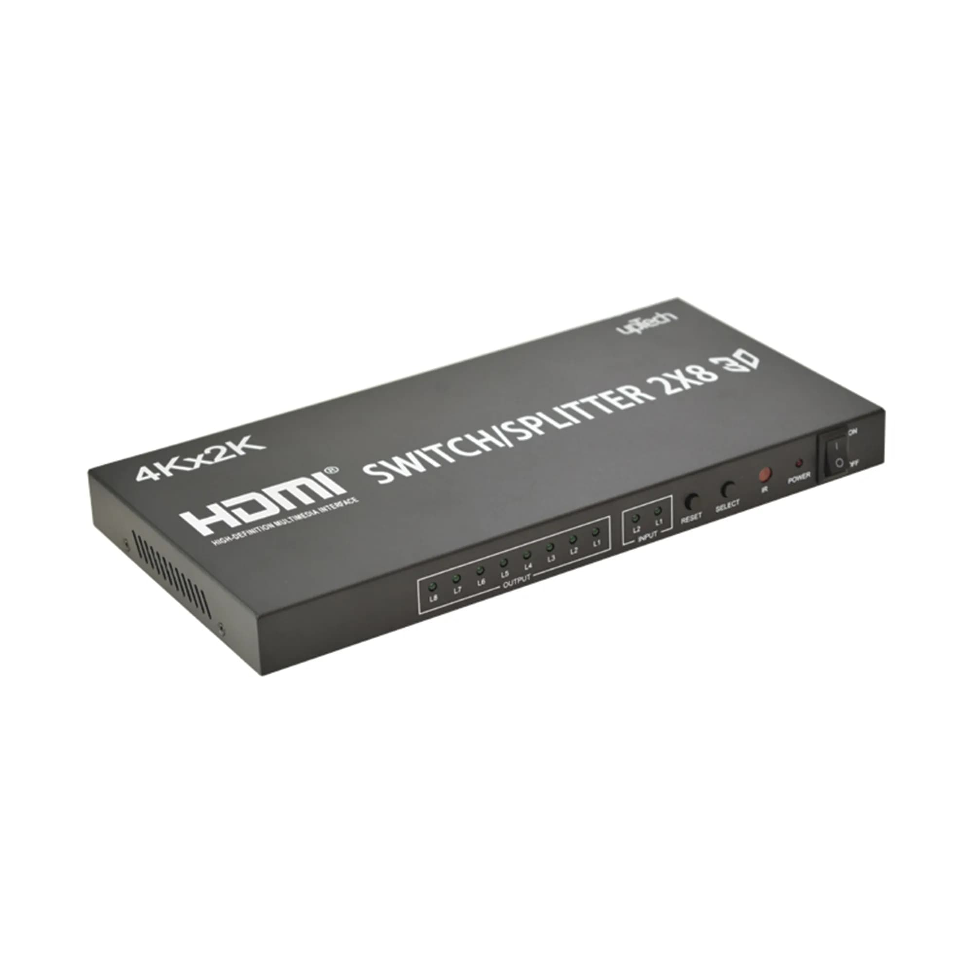 HDMI 2x8 Matrix Switch with Ultra HD 4K support 1