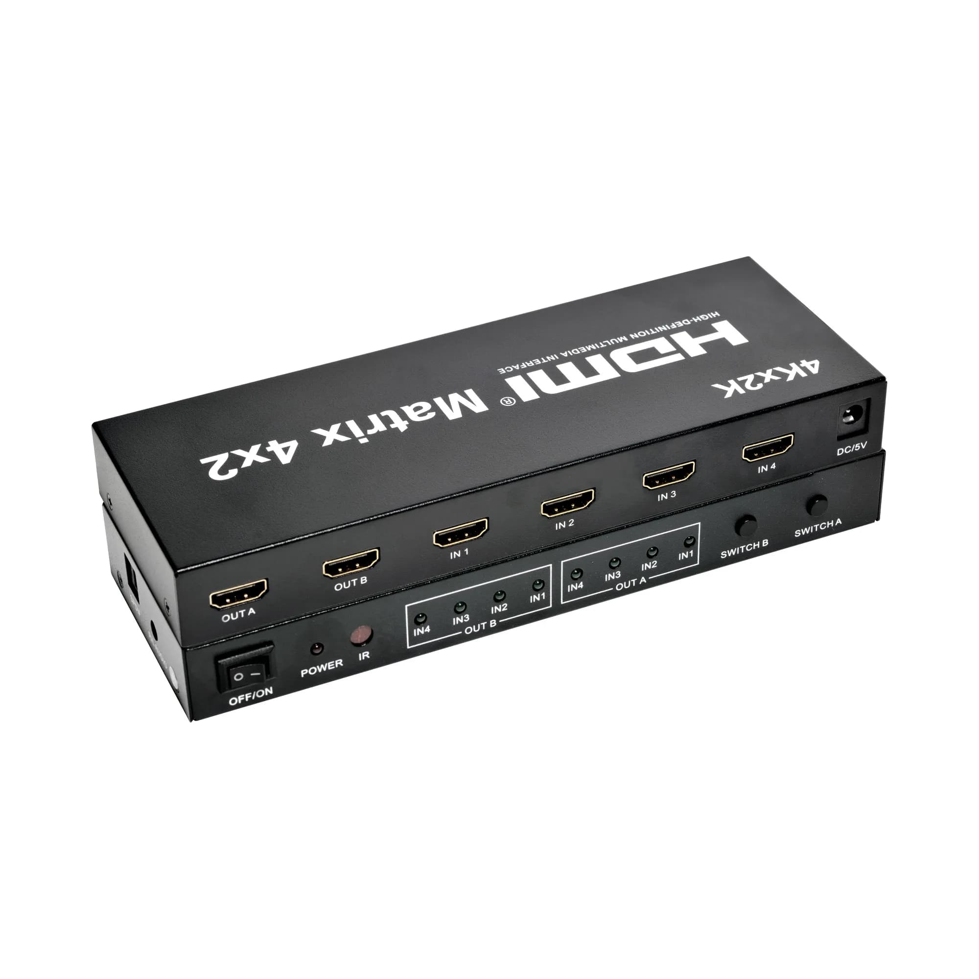 HDMI 4x2 Matrix Switch with Ultra HD 4K support 1