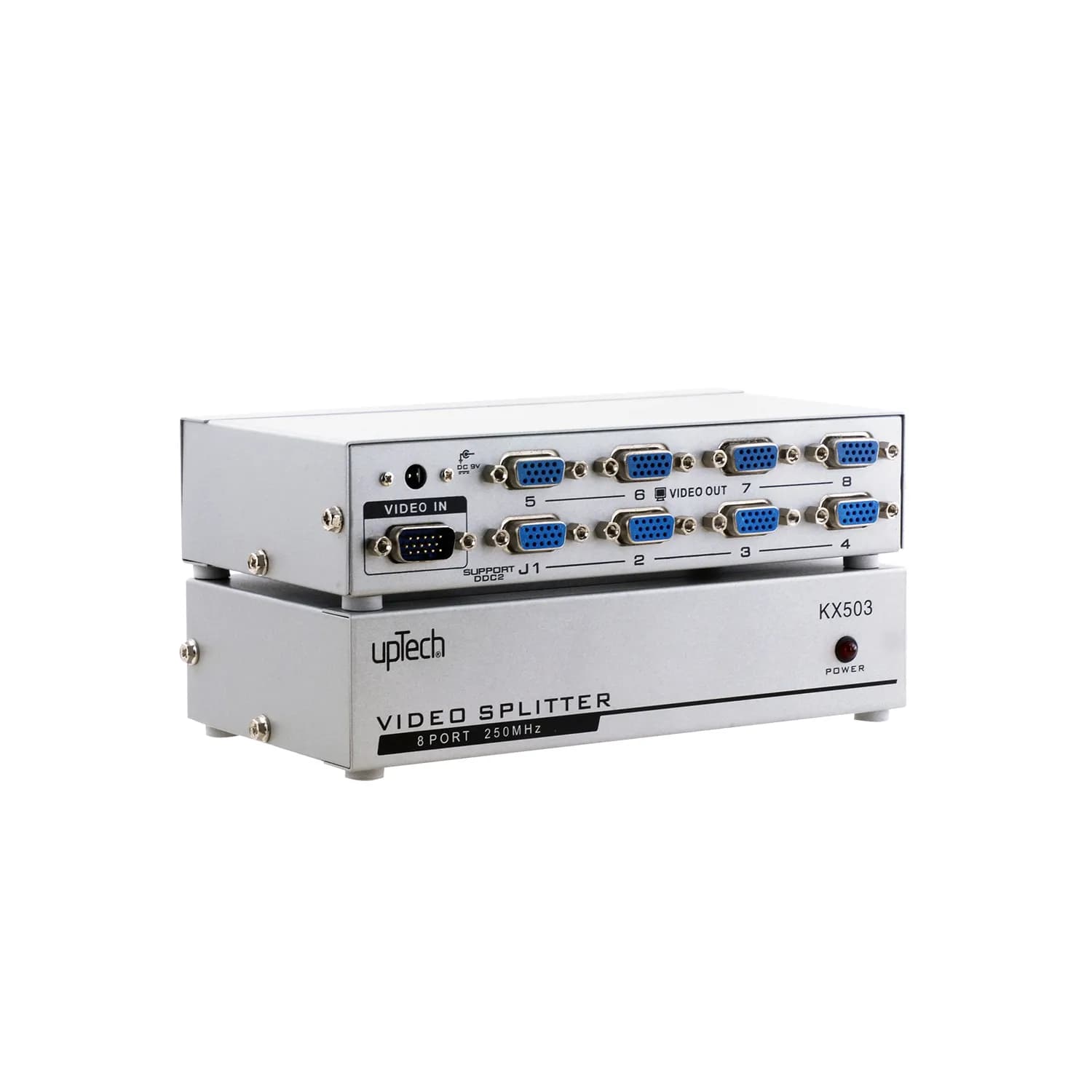 8 Port VGA Çoklayıcı - 250 MHZ