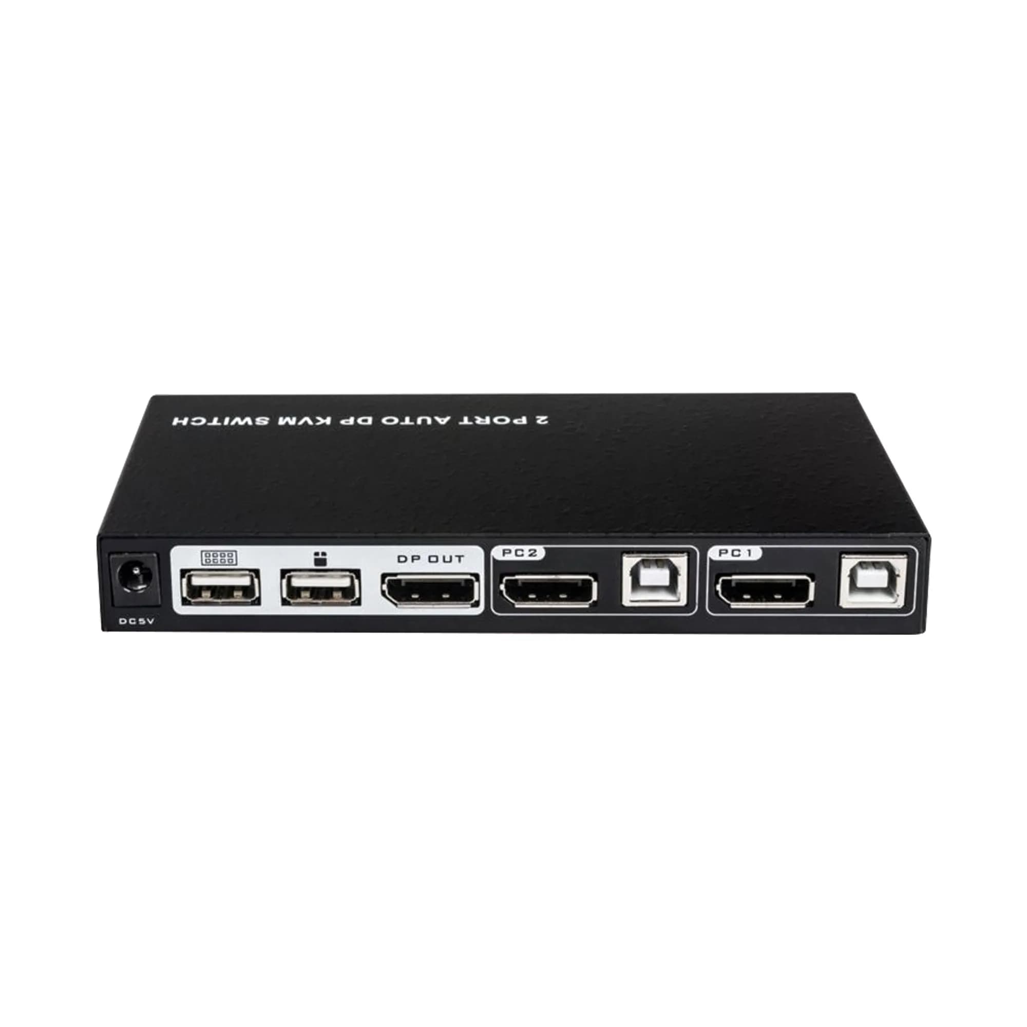 2 Port Display Port KVM Switch 4K 60Hz