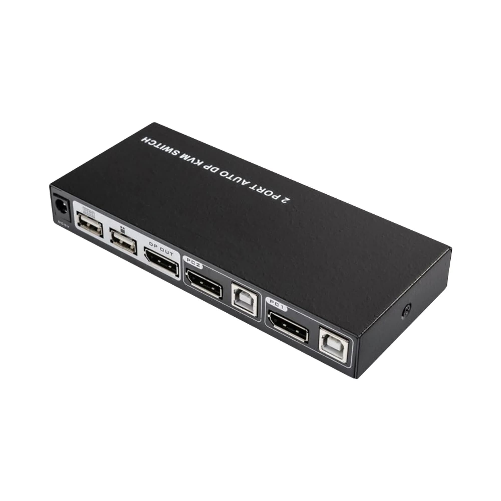 2 Port Display Port KVM Switch 4K 60Hz 4