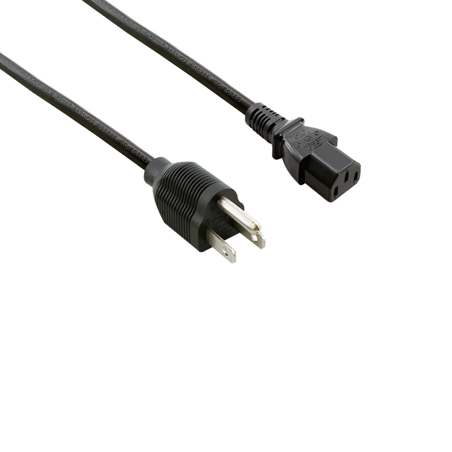 US Power Cable 3x0.75mm 1.8m