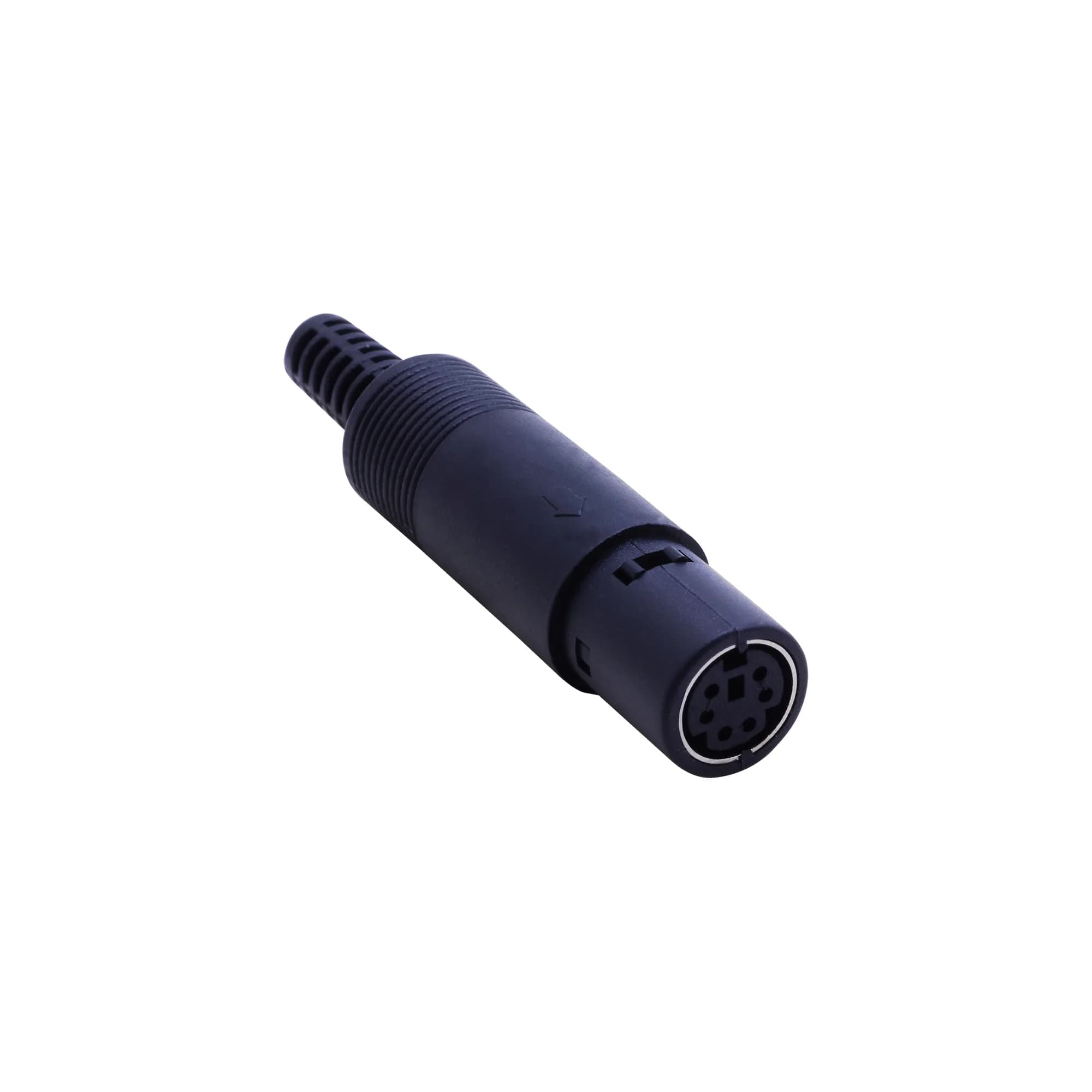 6 Pin Mini Din Dişi Konnektör
