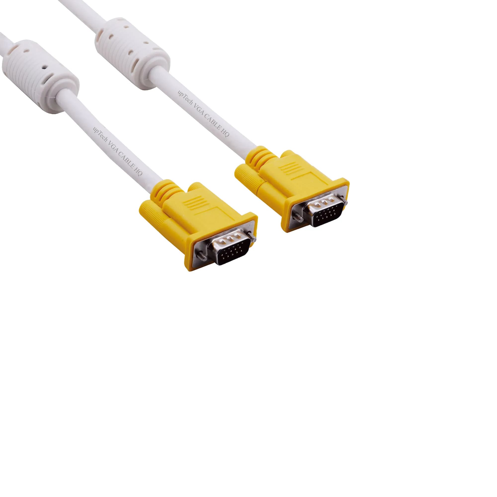 Premium VGA Cable Male-to-Male 100m - White