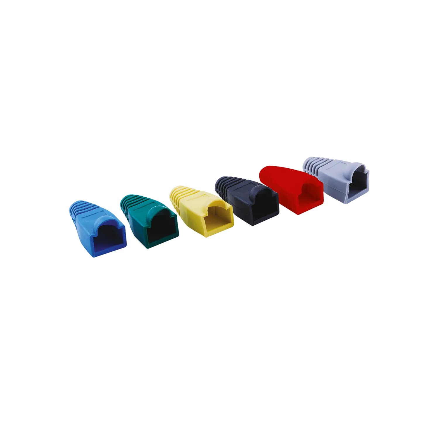 8P/8C RJ45 Plastik Boot - Beyaz
