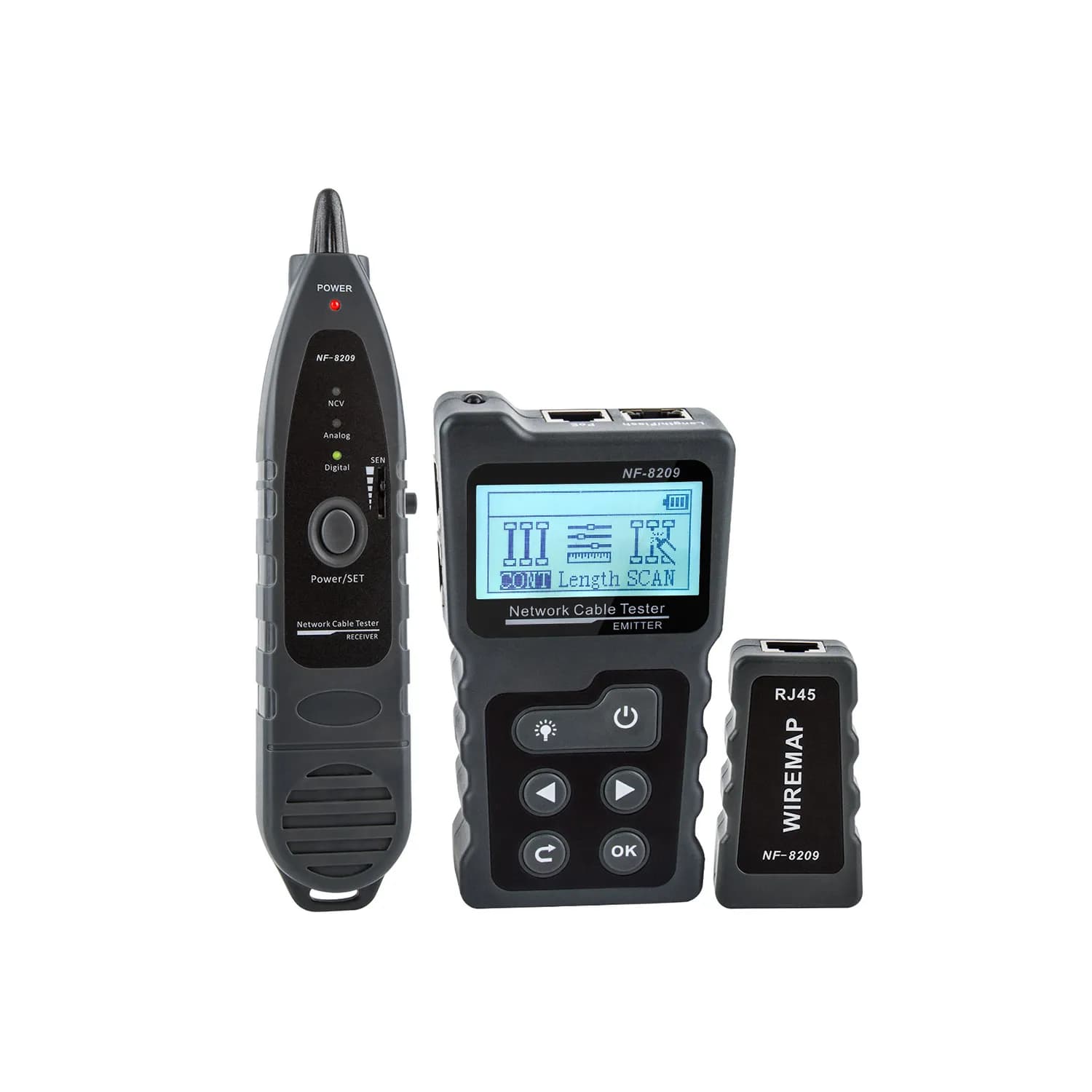 LCD Cable Tester - Network Cable Tester