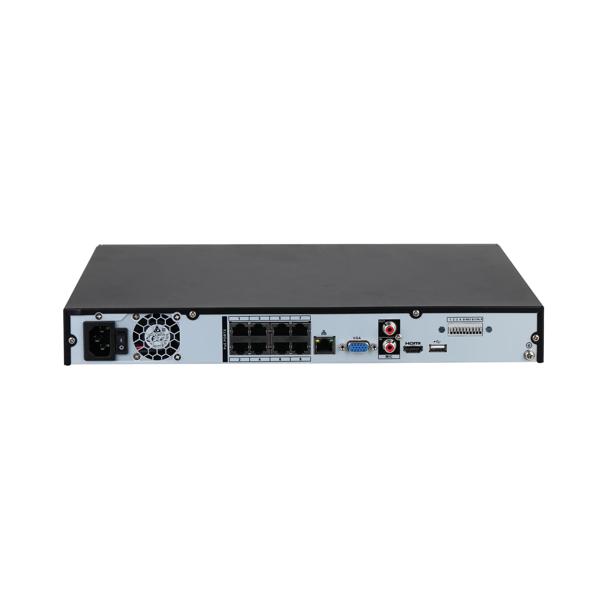 8 Channel 1U 8 PoE 4K&H.265 Lite Network Recorder 4