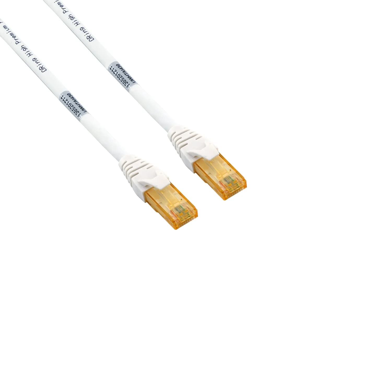 Patch Cord CAT6 U/UTP BC 24AWG 7*0.20 LSZH - 1m. - White