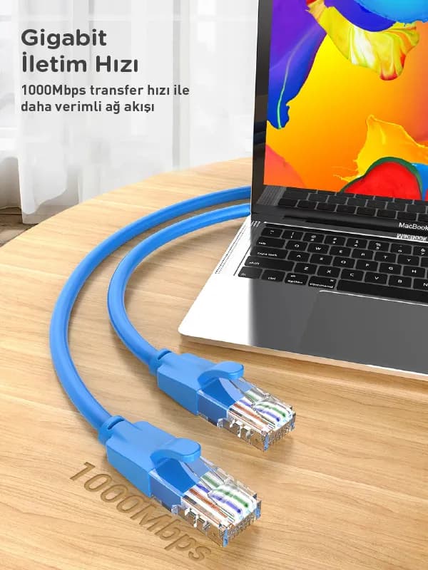 UTP CAT6 Patch Kablo 3mt - Gri 5