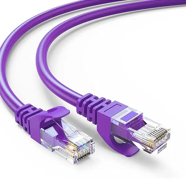UTP CAT6 Patch Kablo 5m - Mor