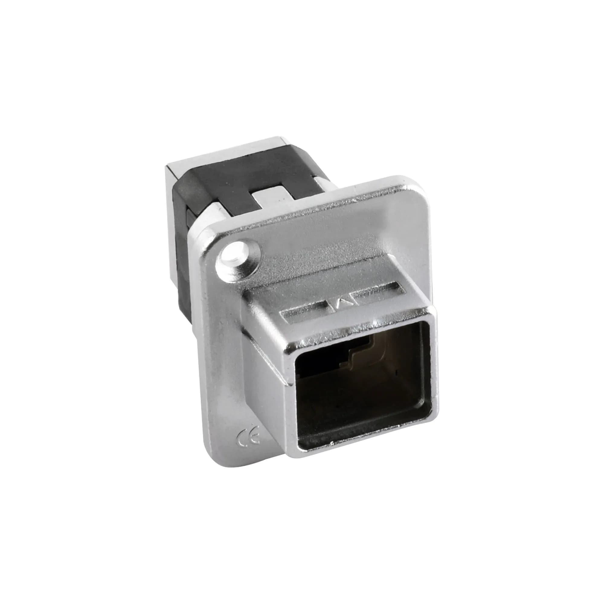 Oring IP67 RJI Panel Tipi Metal Kare Jack to Jack 2