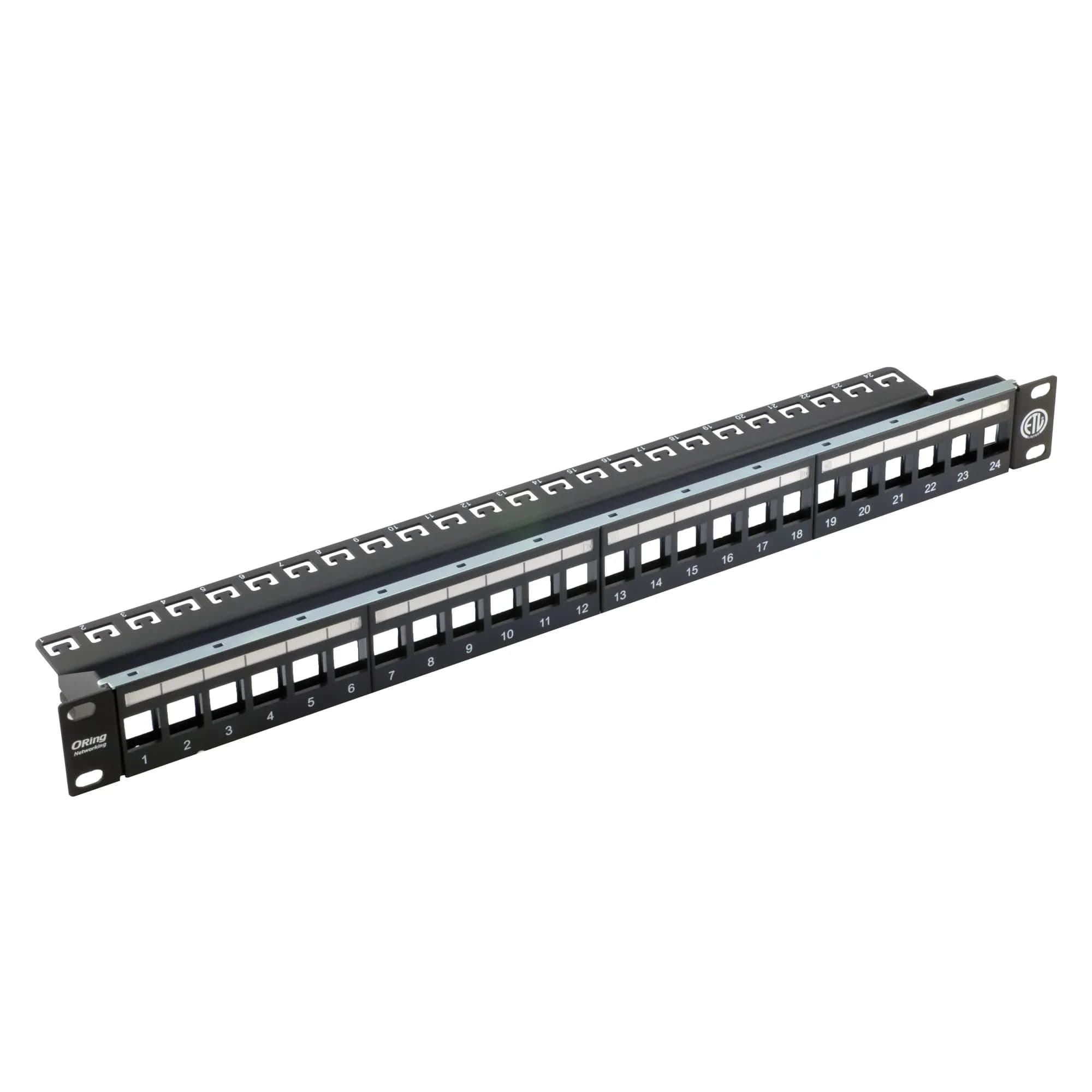 24 Port STP Snap in Patch Panel - Düz - Boş