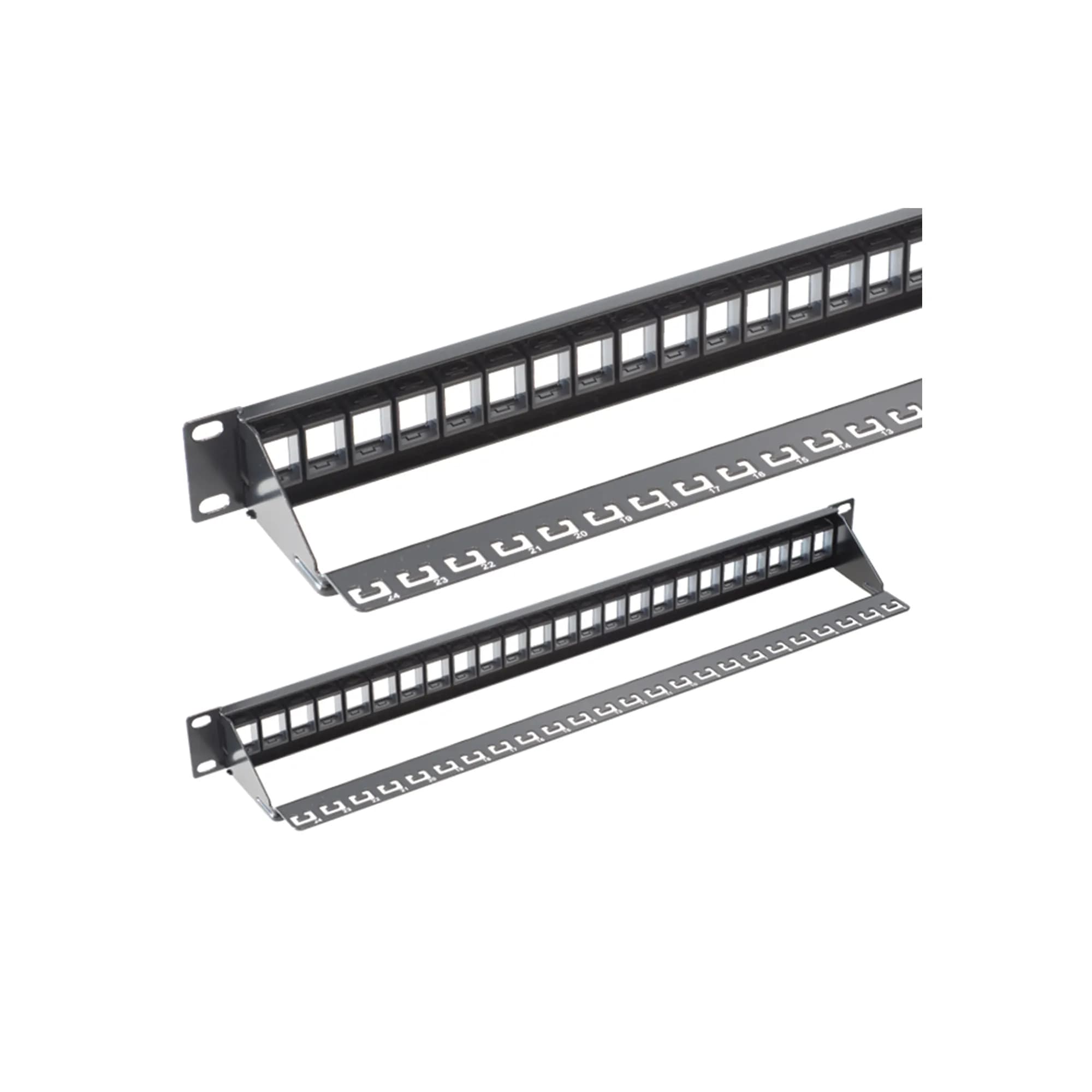 24 Port UTP Snap in Patch Panel - Düz - Boş 2