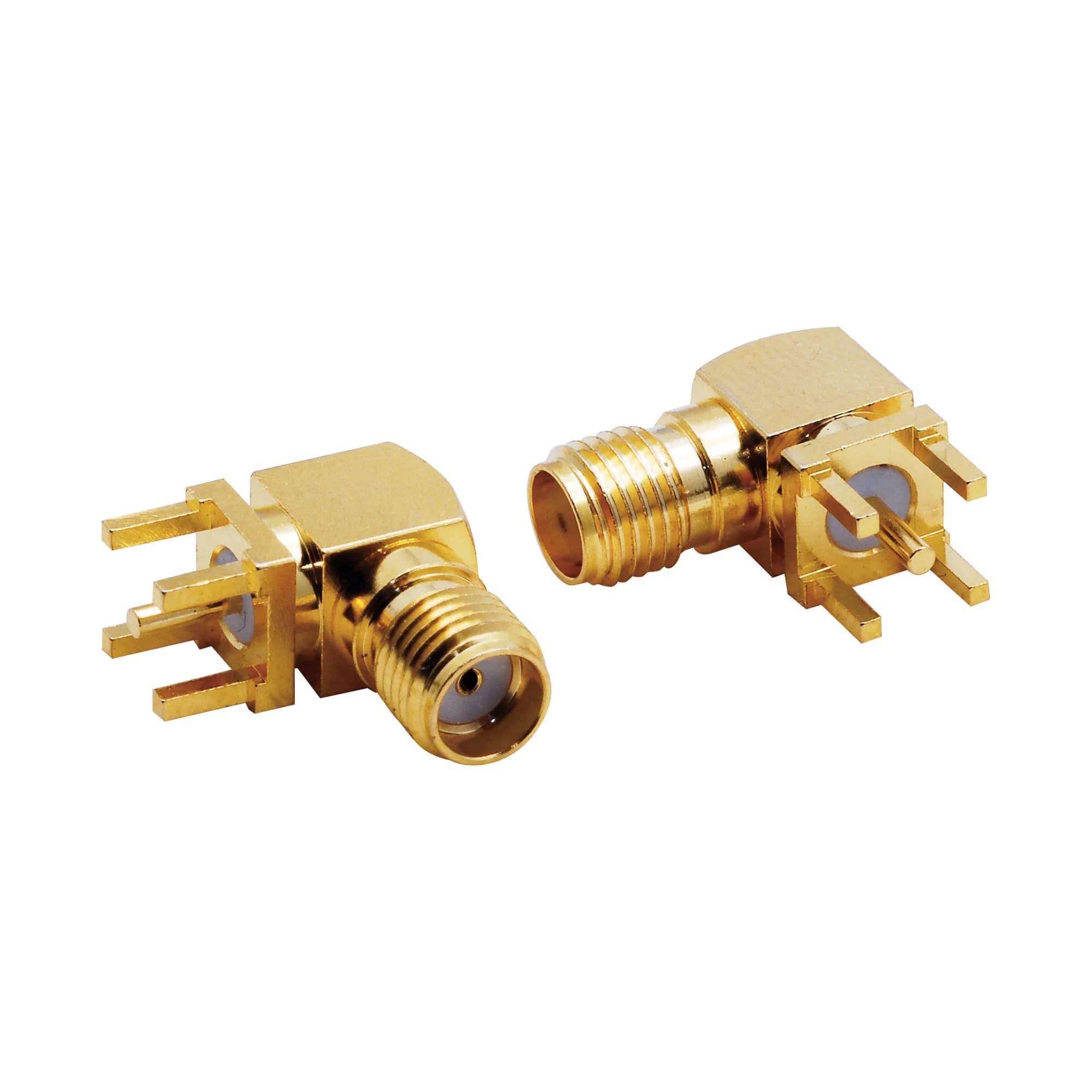 SMA Dişi PCB Tip R/A Konnektör