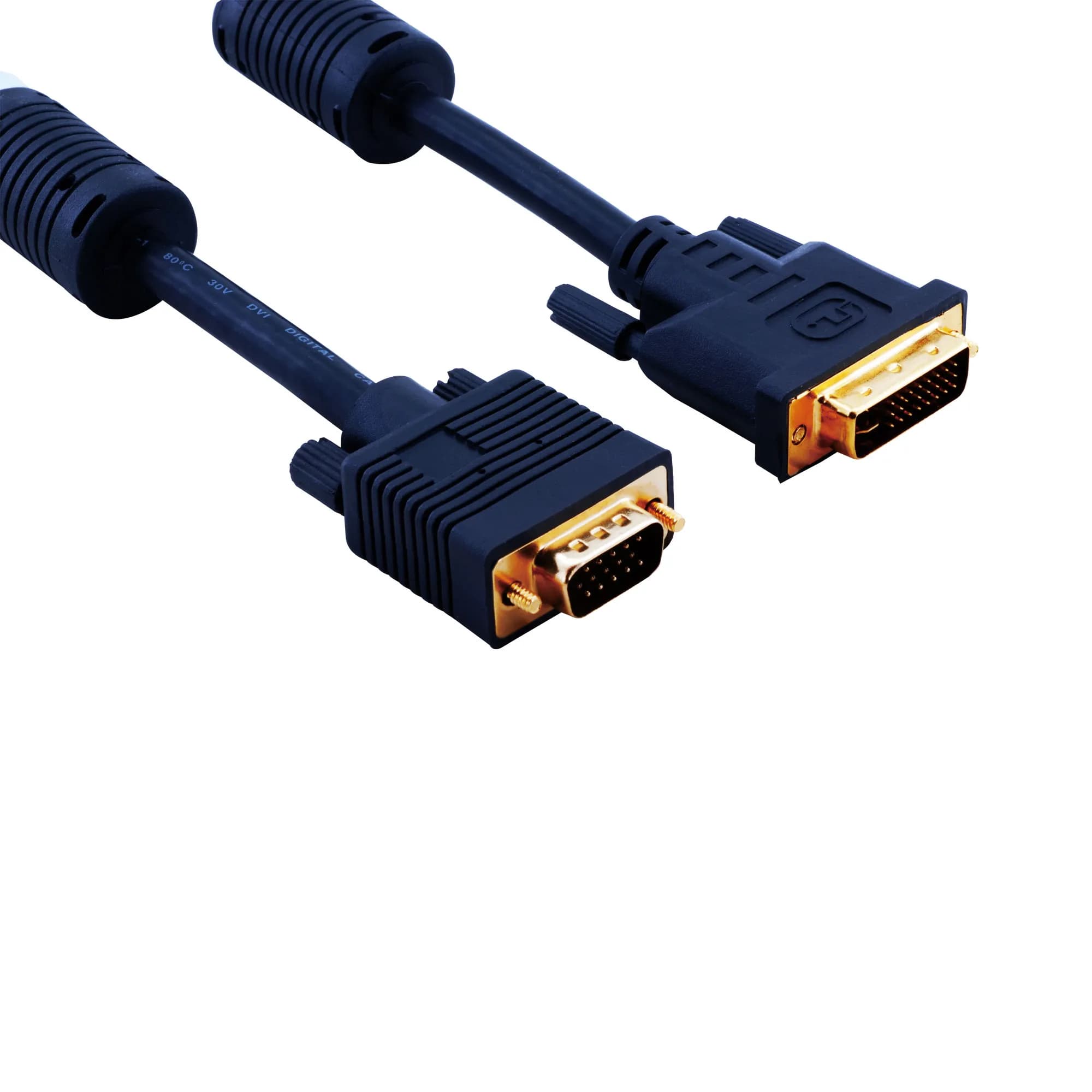 DVI 24+5 Erkek - VGA Kablo 5mt