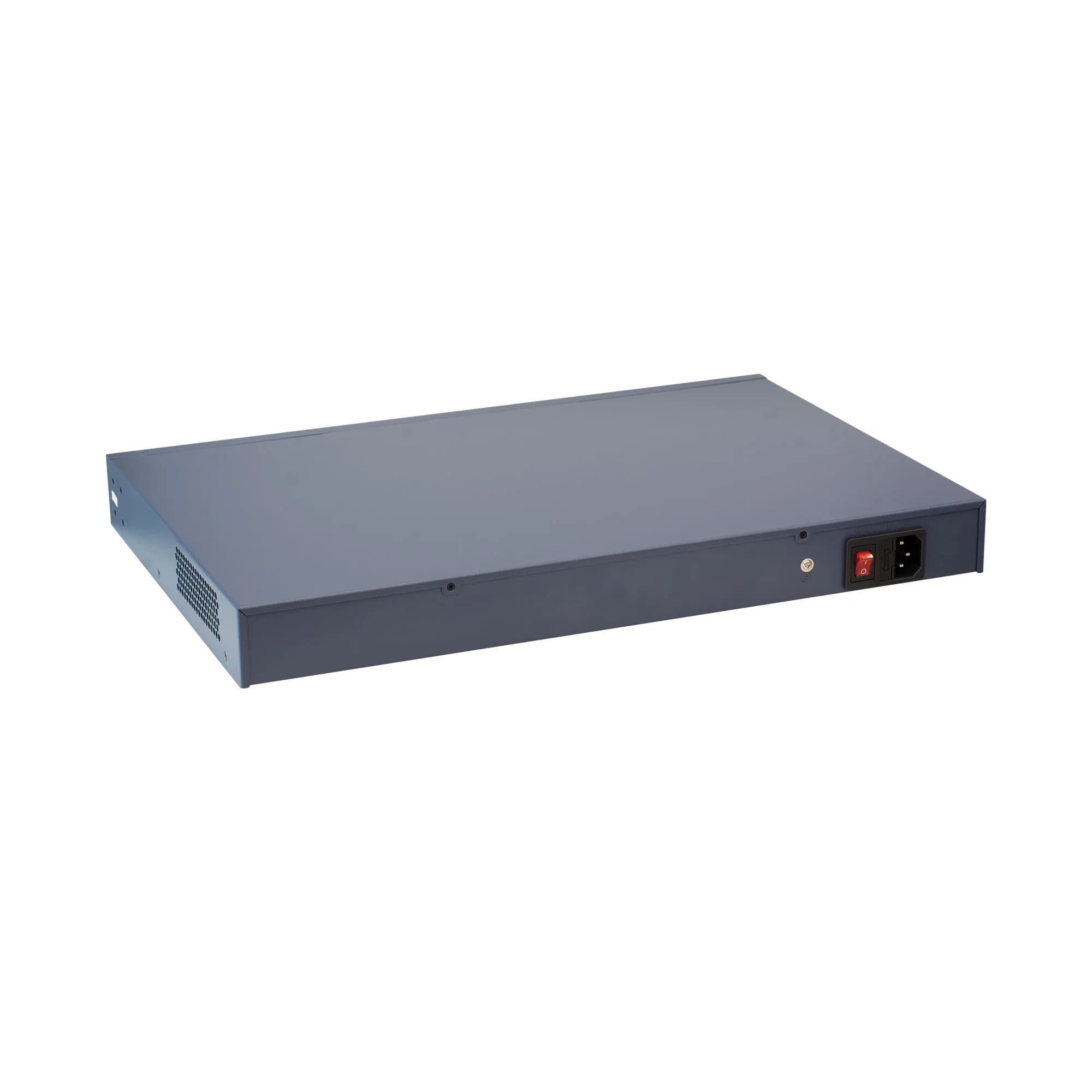 Unmanaged 24x 10/100/1000M PoE RJ45 ports + 4x Gigabit Combo SFP 400W PoE Ethernet Switch 5