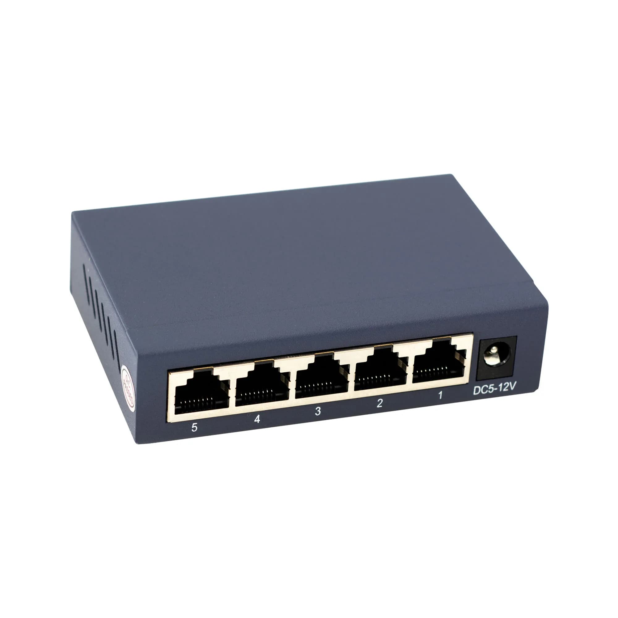 Unmanaged 5 Port Gigabit 10/100/1000Mbps Switch