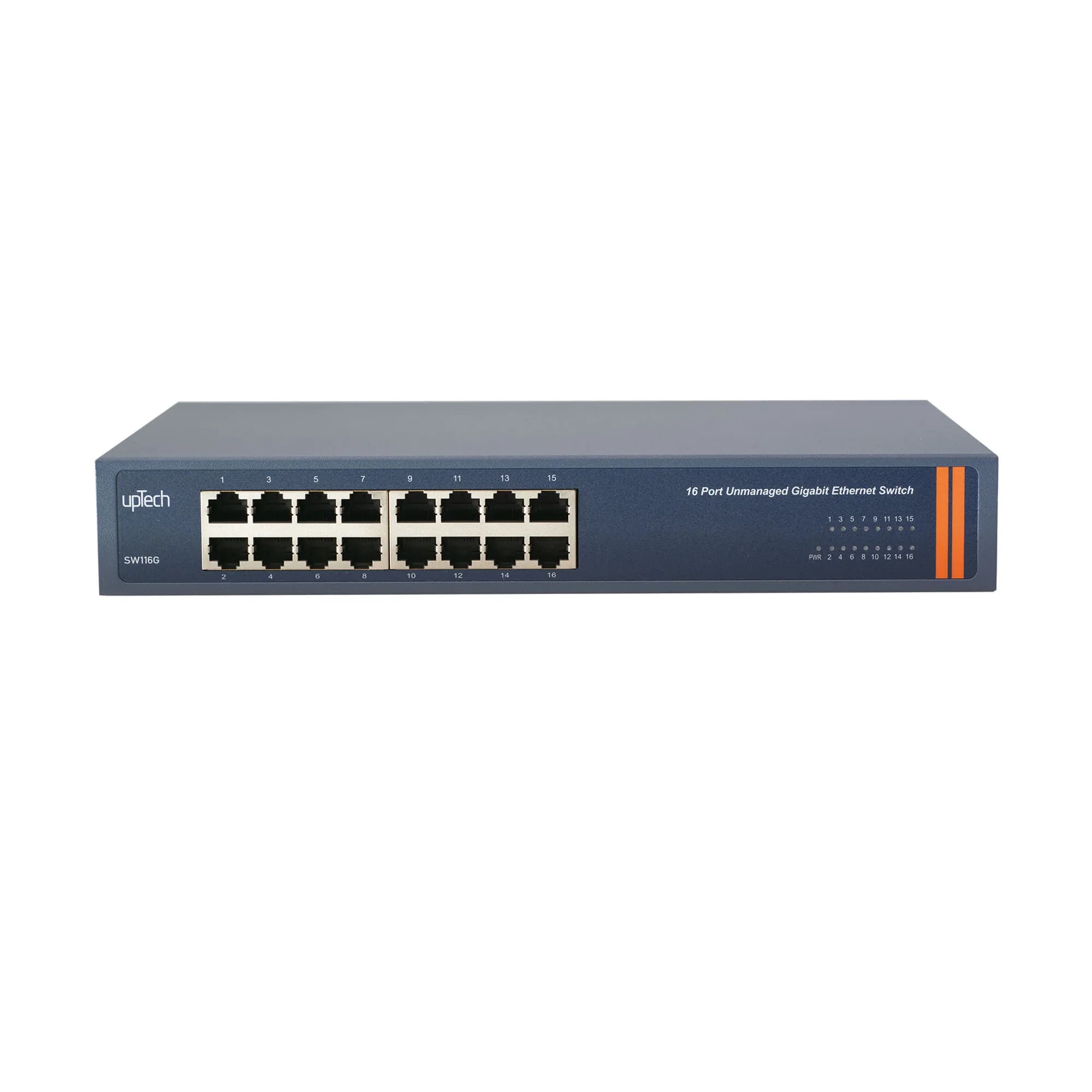 Unmanaged 16 Port Gigabit 10/100/1000Mbps Switch