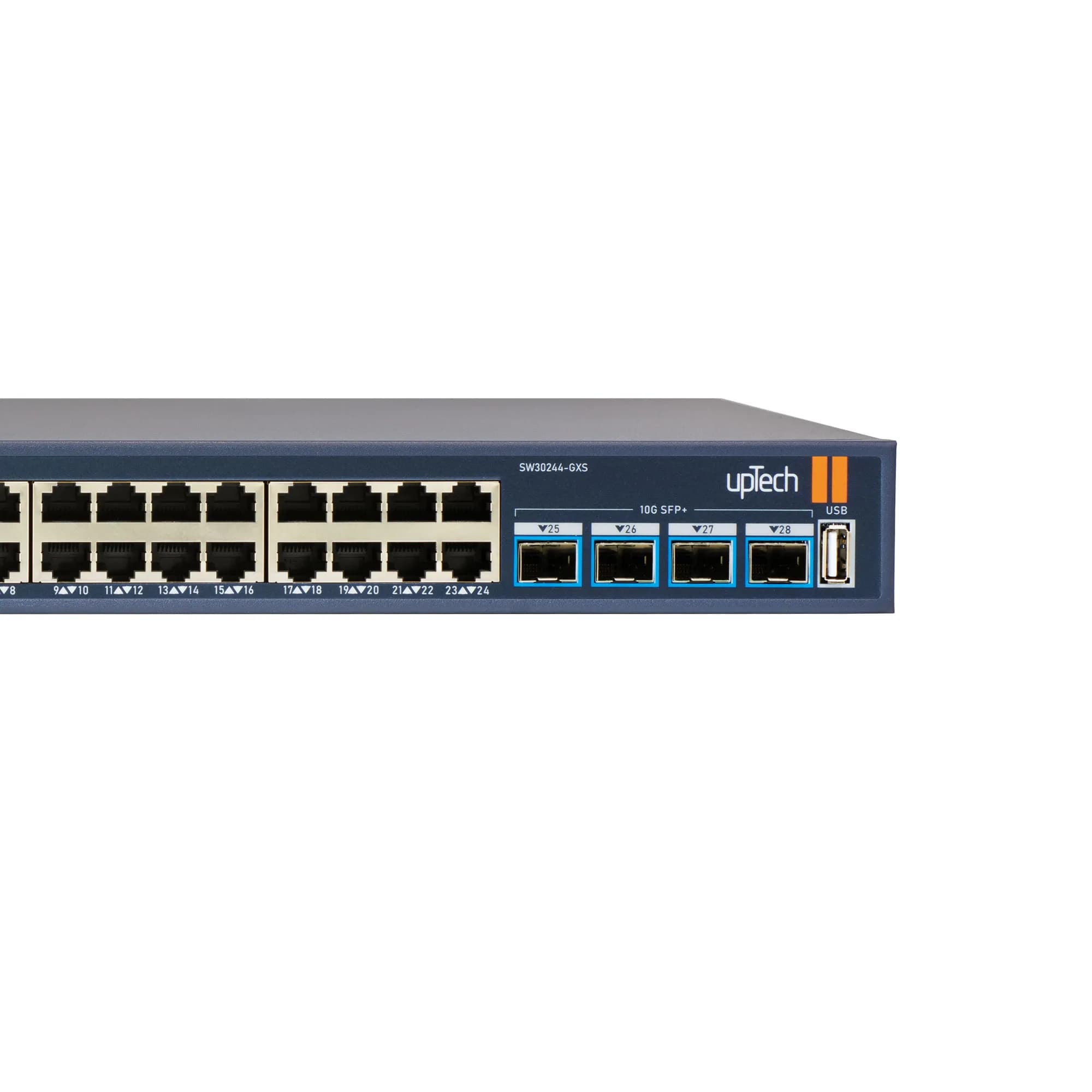 L3 Managed 24x 10/100/1000M RJ45 + 4x 10G SFP+ Ethernet Switch 2