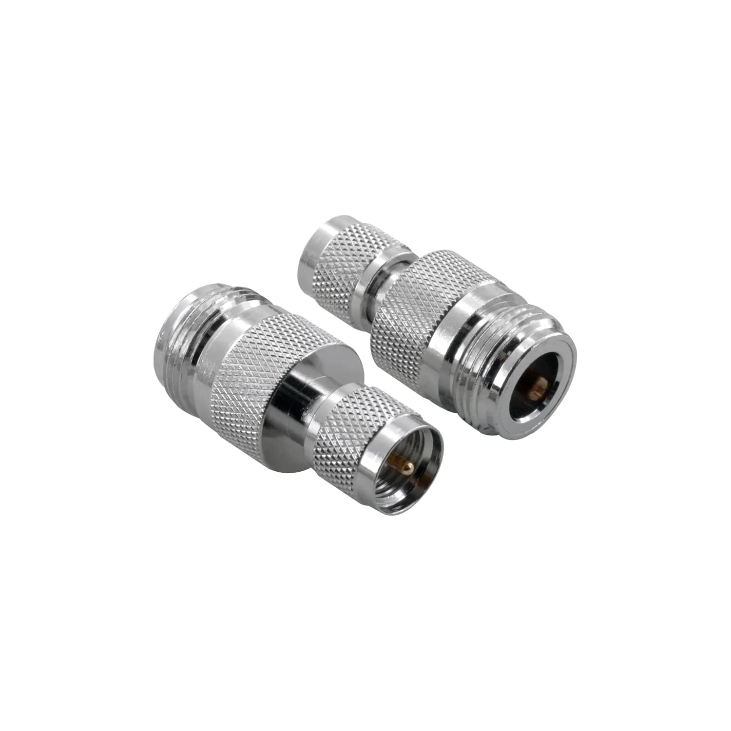 Mini UHF Male to N Female Connector