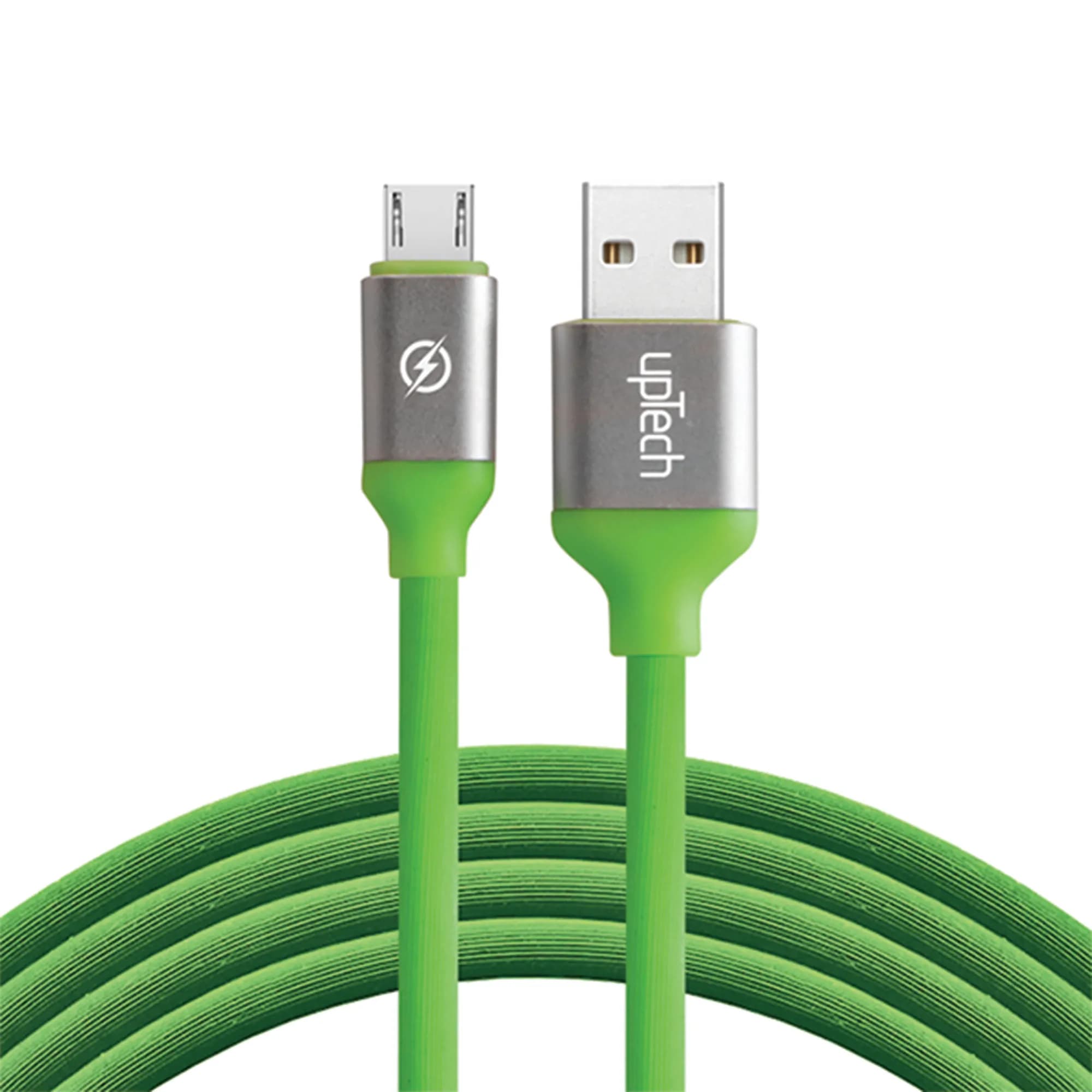 USB to Micro USB Charge&Sync Cable 1.2mt - Green