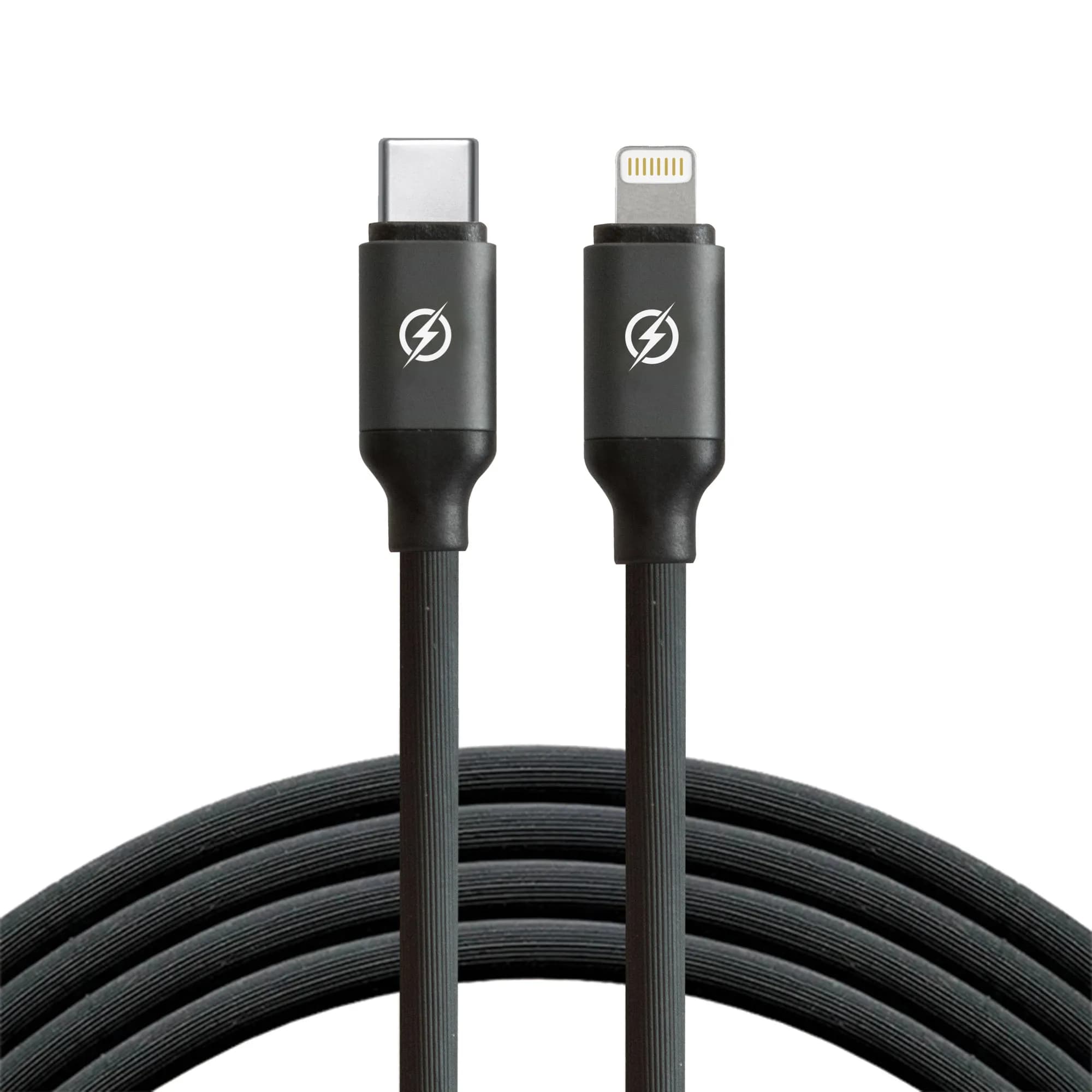 Type-C to Lightning Charge&Sync Cable 1.2mt - Black