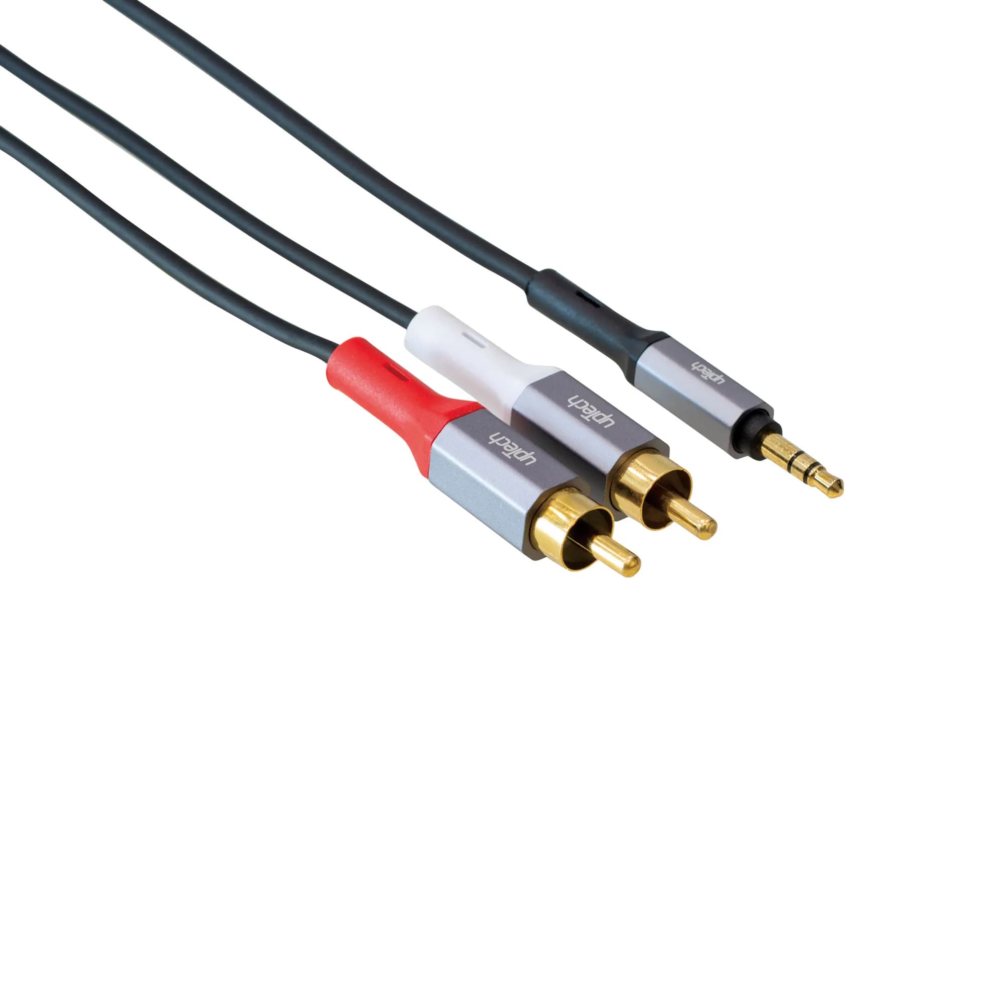 2RCA - 3.5mm Stereo Cable Gold Plated 10mt