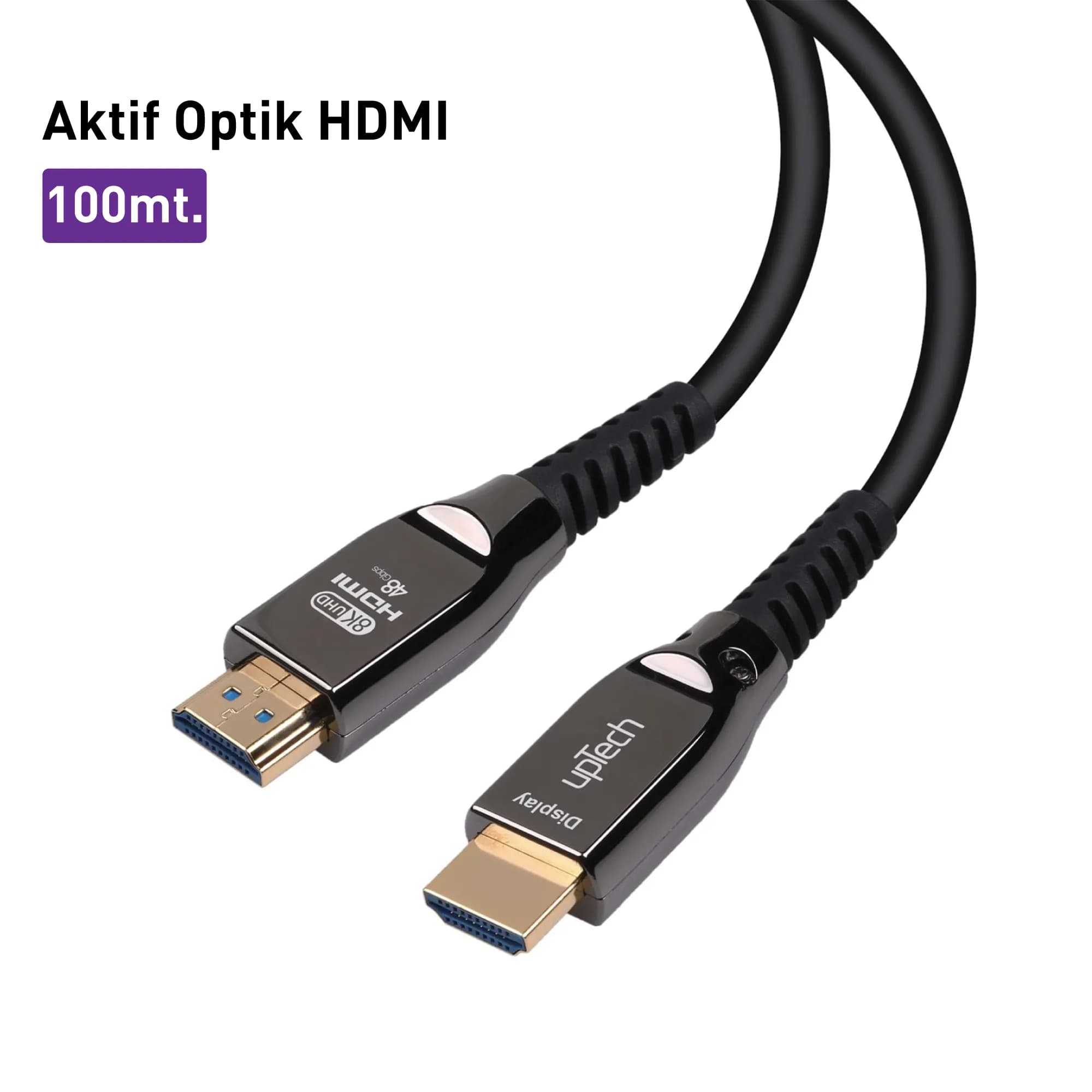 4K HDMI 2.0v Ultra HD Hybrid AOC Kablo 100mt