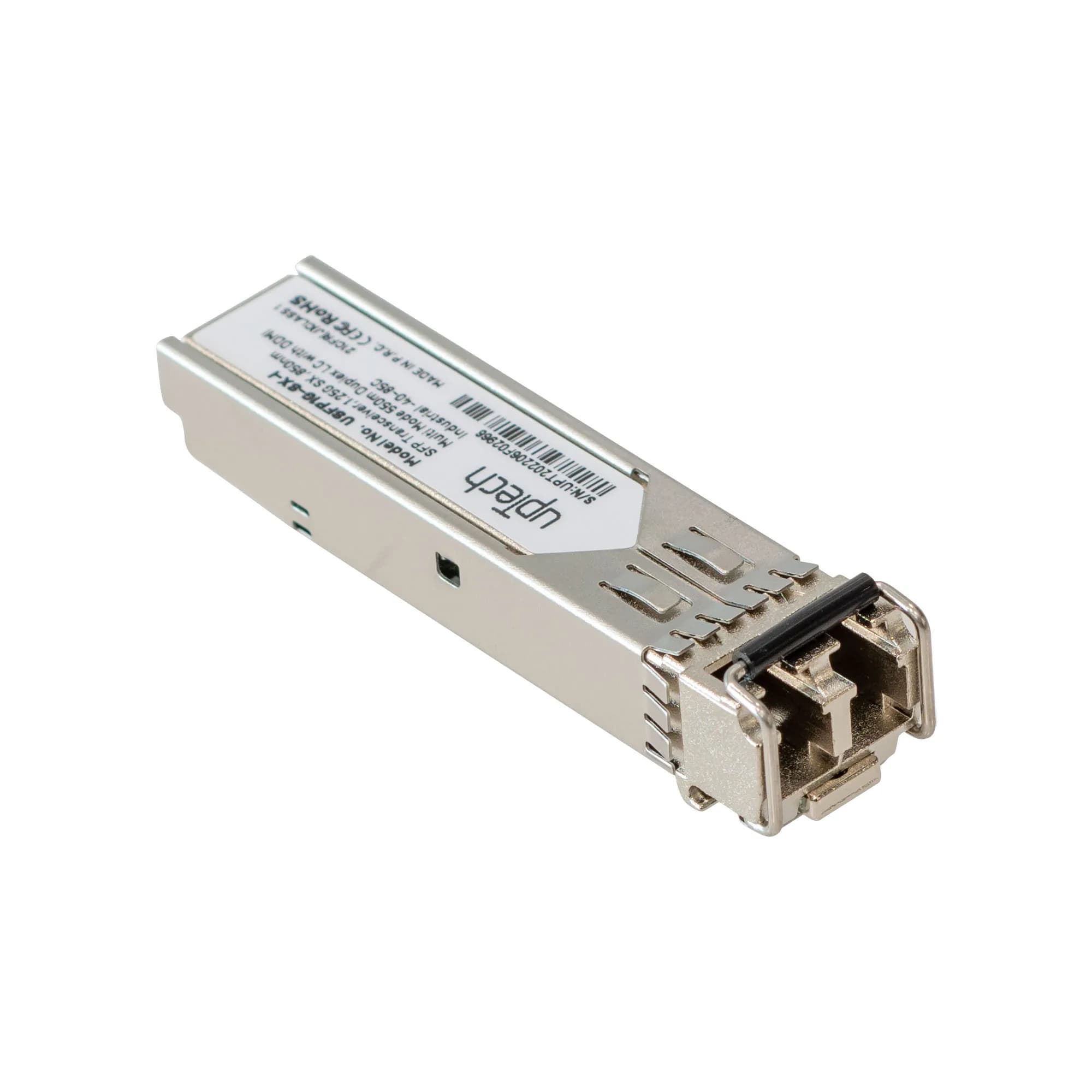 SFP Transceiver 1.25G SX 850nm MultiMode 550m Duplex LC with DDMI Industrial -40-85C