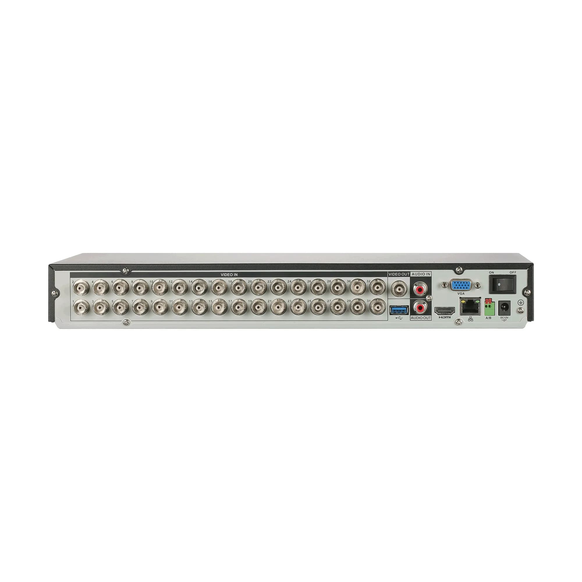 32 Kanal Penta-brid 5M-N/1080P 1U 2HDDs WizSense DVR Kayıt Cihazı 4