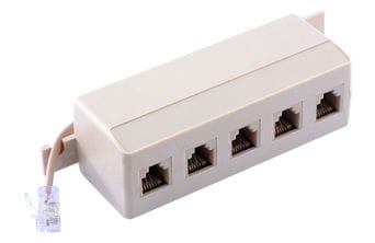 6P/4C Telefon Adaptörü