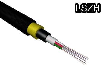4 Core 62,5/125 Mutli Mode Tek Tüplü Çelik Zırhlı LSZH Fiber Optik Kablo