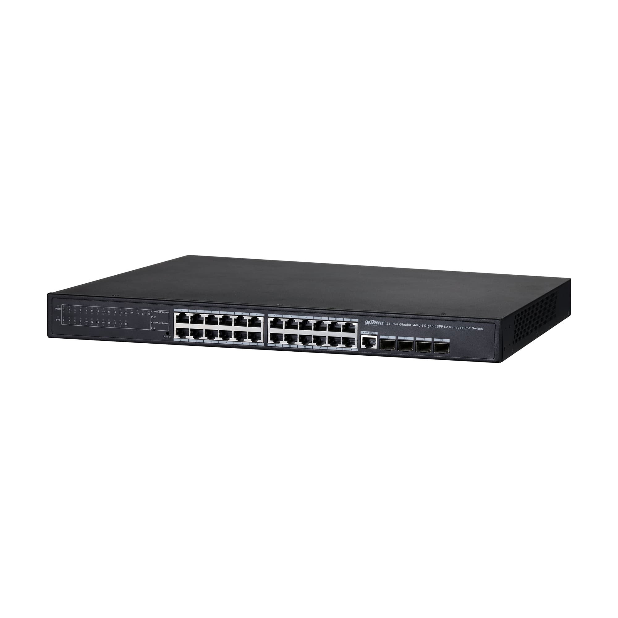 24 Portlu PoE Yönetilebilir Gigabit Switch