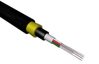 12 Core 9/125 Single Mode Tek Tüplü Çelik Zırhlı Fiber Optik Kablo