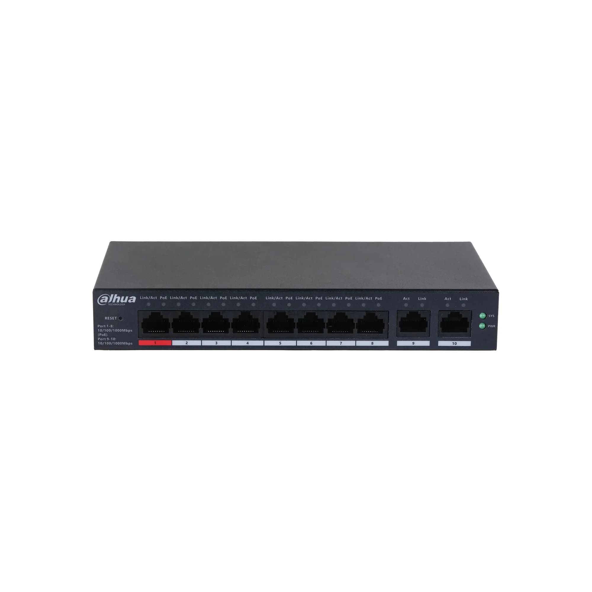 16 Port PoE Özellikli 18 Portlu Bulut Tabanlı Yönetilen Masaüstü Switch