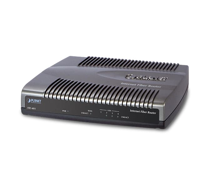 Internet Fiber Router with 4-Port Switch